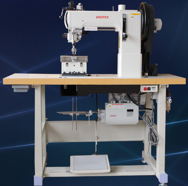 204-370-DP Post bed twin needle thick thread decorative stitch sewing machine