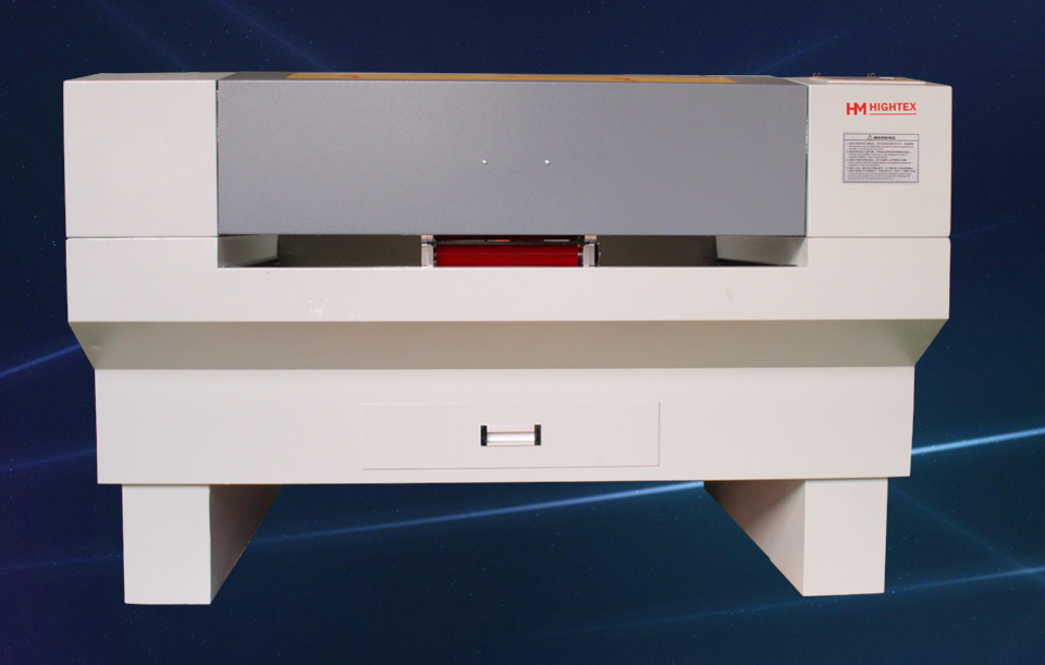 828Q Programmable laser webbing cutting machine and hole punching machine