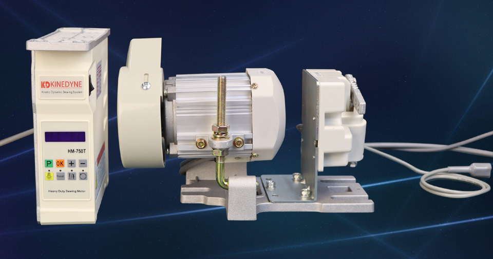 HM-750T Robust and compact servo motor for heavy duty industrial sewing machine