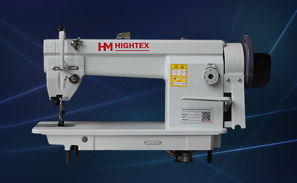 7318 Lowest cost compound feed leather sewing machine